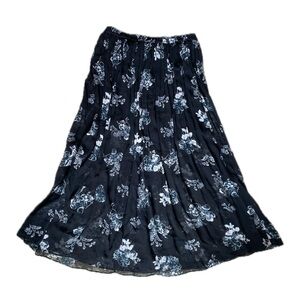 Free People - Lydia Printed Illusion Skirt
